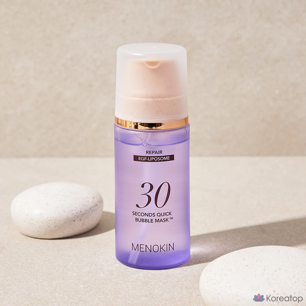 Тканевая маска для лица MENOKIN 30 Seconds Quick Bubble Mask Repair, 95 мл, 2 шт., фото 2