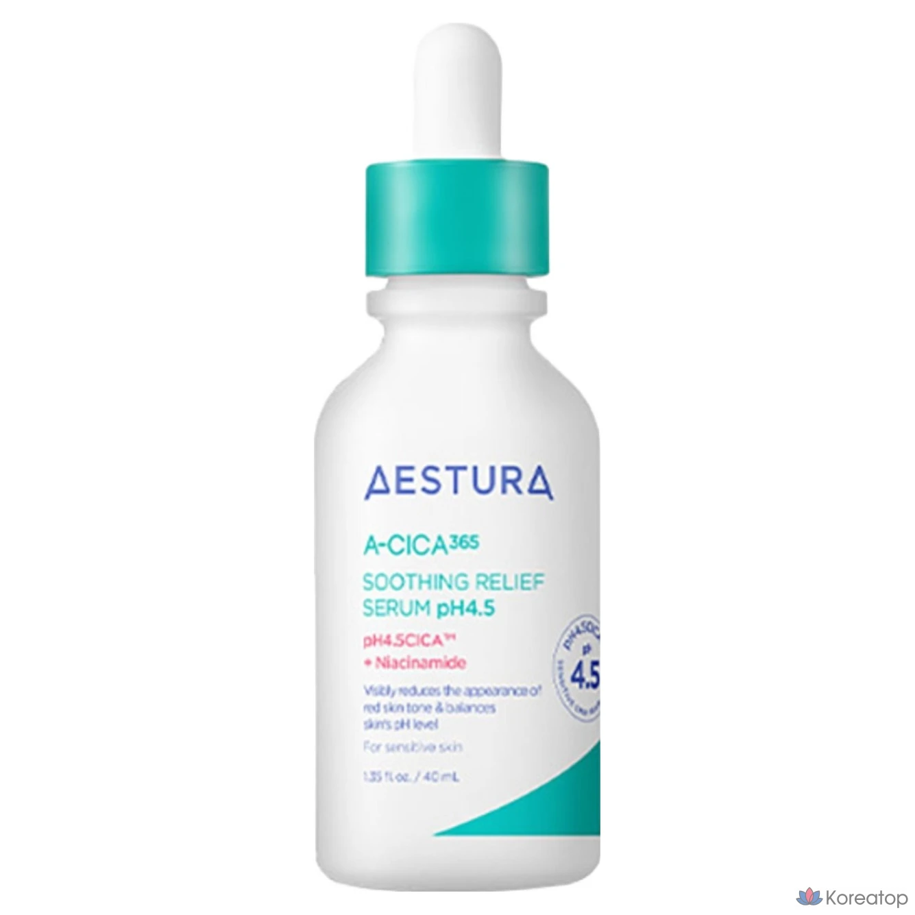 Сыворотка AESTURA A-Cica 365 Blemish Calming Serum pH 4.5, 40 мл, 1 шт.