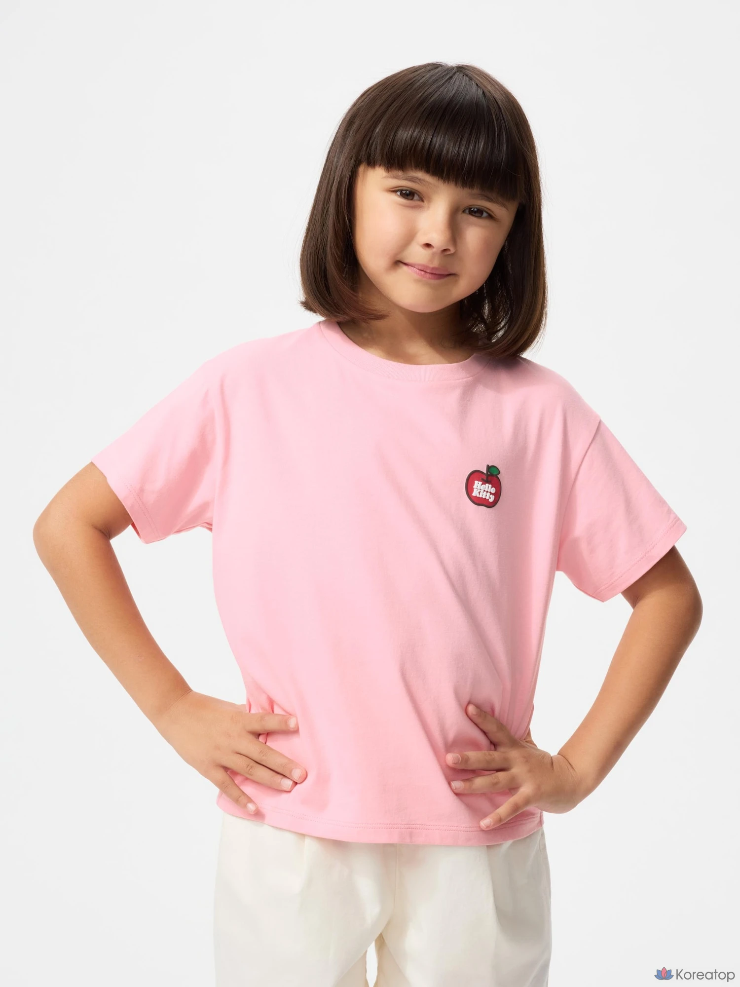 Футболка детская Uniqlo Sanrio Characters UT, черный