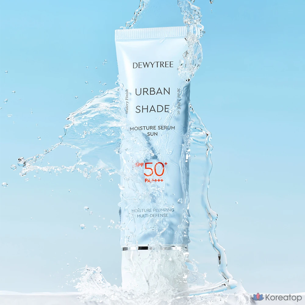 Солнцезащитный крем-сыворотка Dewytree Urban Shade Moisture Serum Sun SPF50+ PA++++, 50 мл, 1 шт.