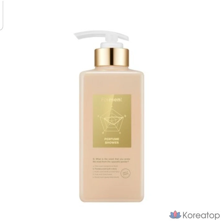 Шампунь-гель для душа Forment All-in-One Perfume Shower Cotton Memory, 500 мл, 1 шт.