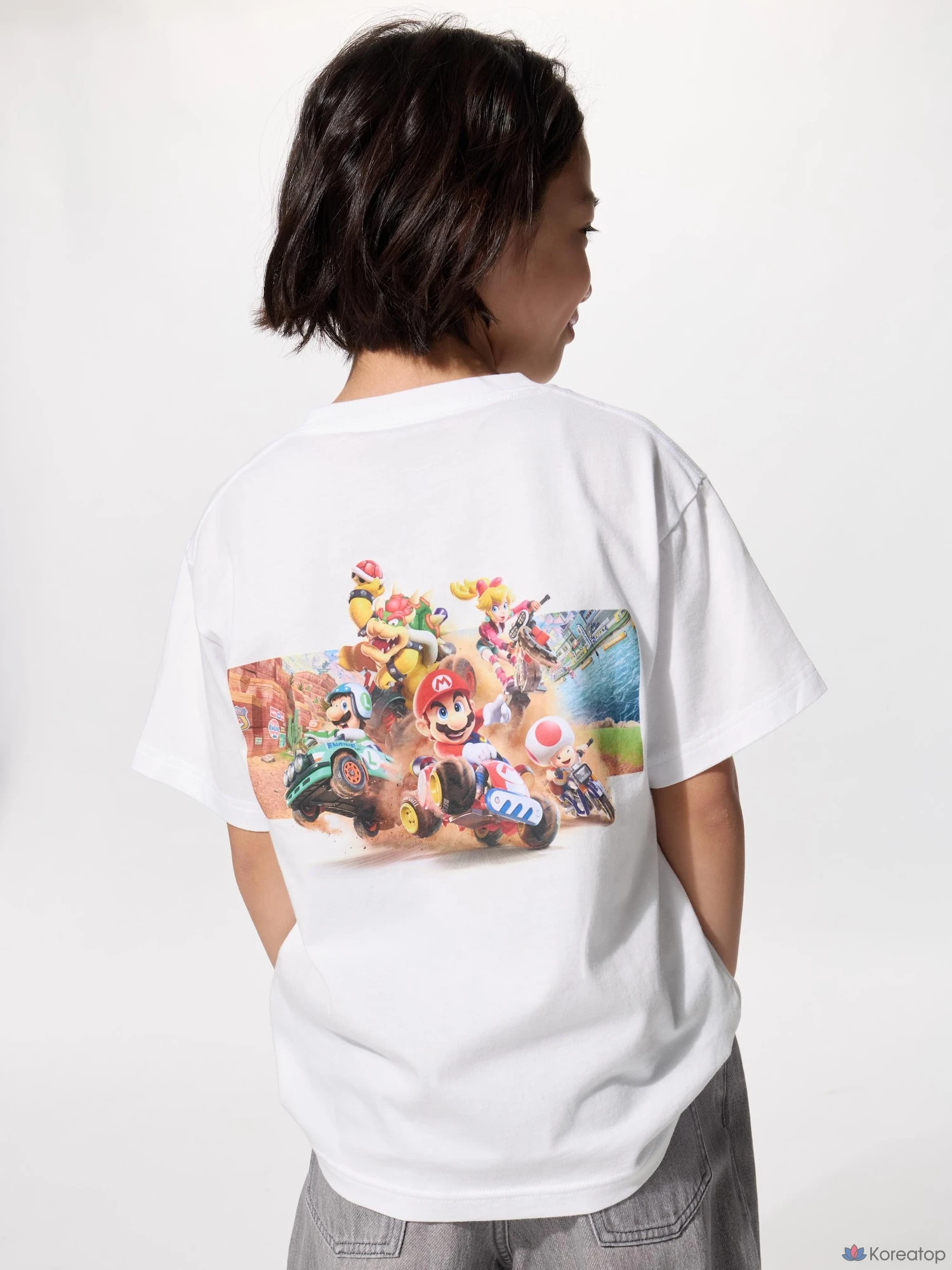 Футболка детская Uniqlo Mario Kart World UT Graphic T