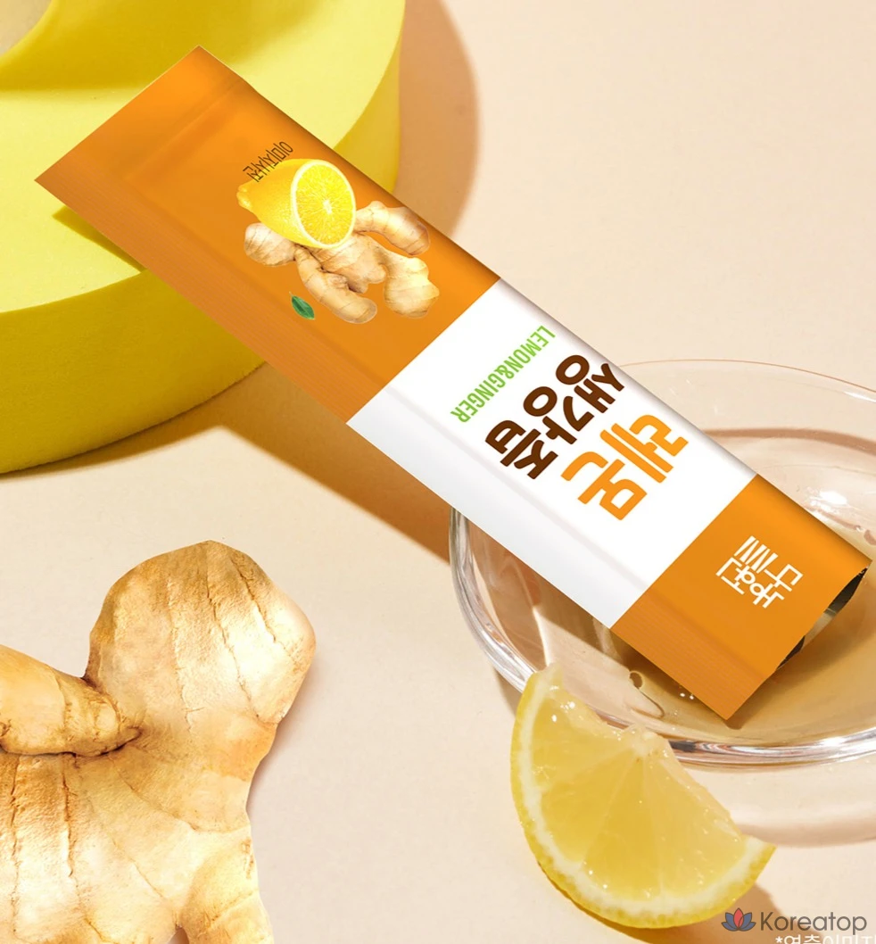 Сок Danongwon Lemon Ginger Juice, 280 г, 14 шт.