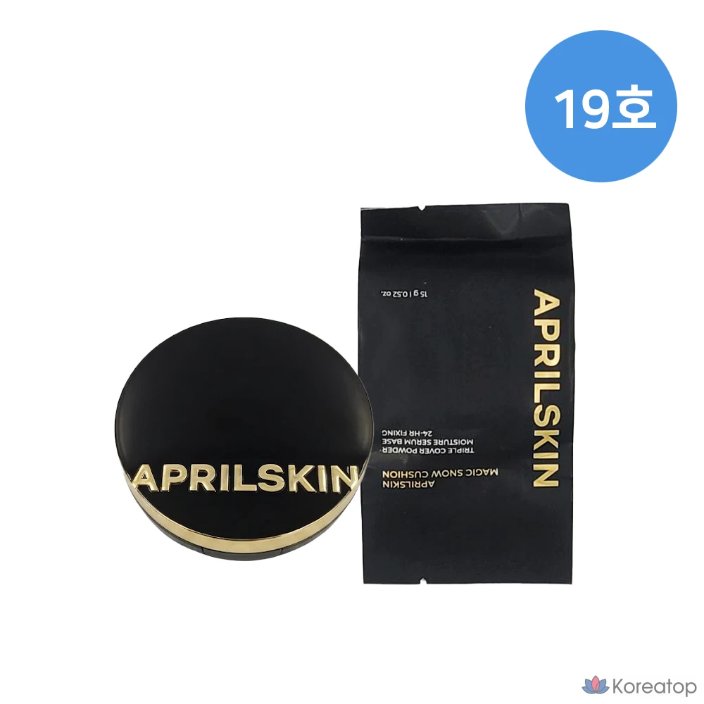 Кушон APRILSKIN Magic Snow Cushion, оттенок 19, 2 шт.