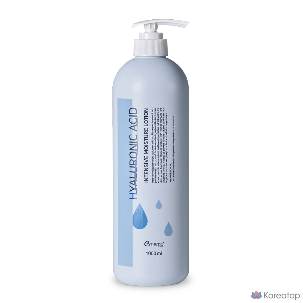 Лосьон для лица Esthetic House Large Capacity Hyaluronic Acid Lotion, 1 л, 1 шт.