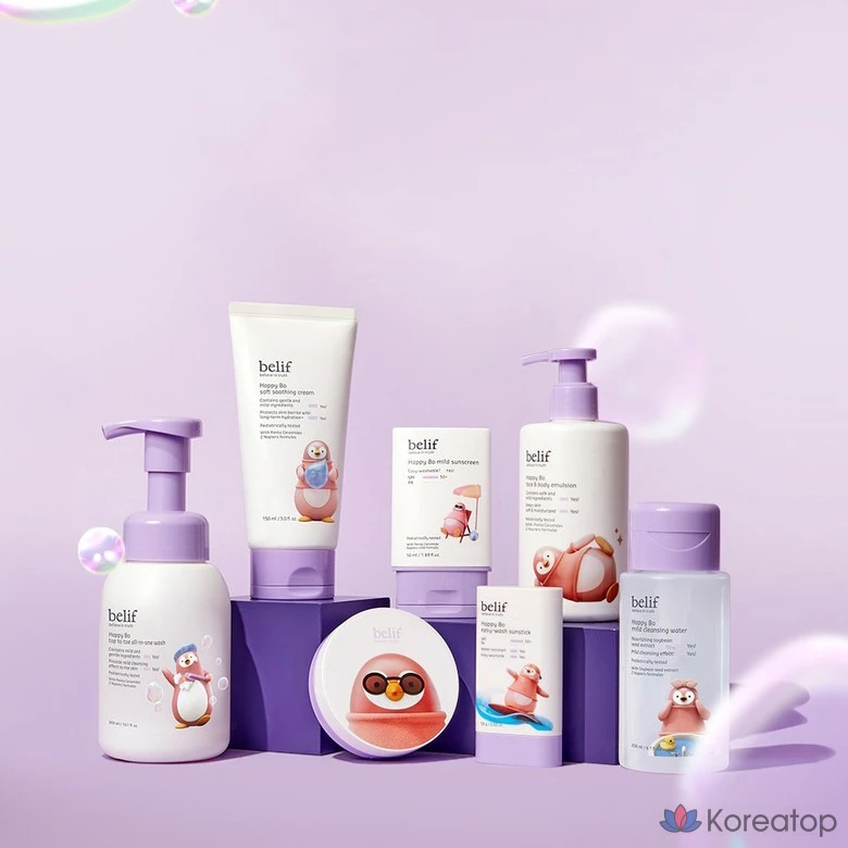 Солнцезащитный стик Belif Happy Bo Easy-Wash Sun Stick SPF50+ PA++++, 18 г, 1 шт.