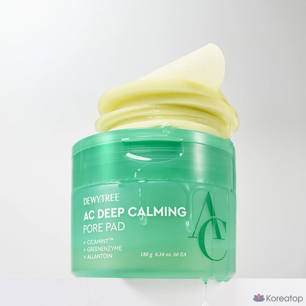 Пэды Dewytree AC Deep Calming Pore Pad, 180 г, 60 шт.