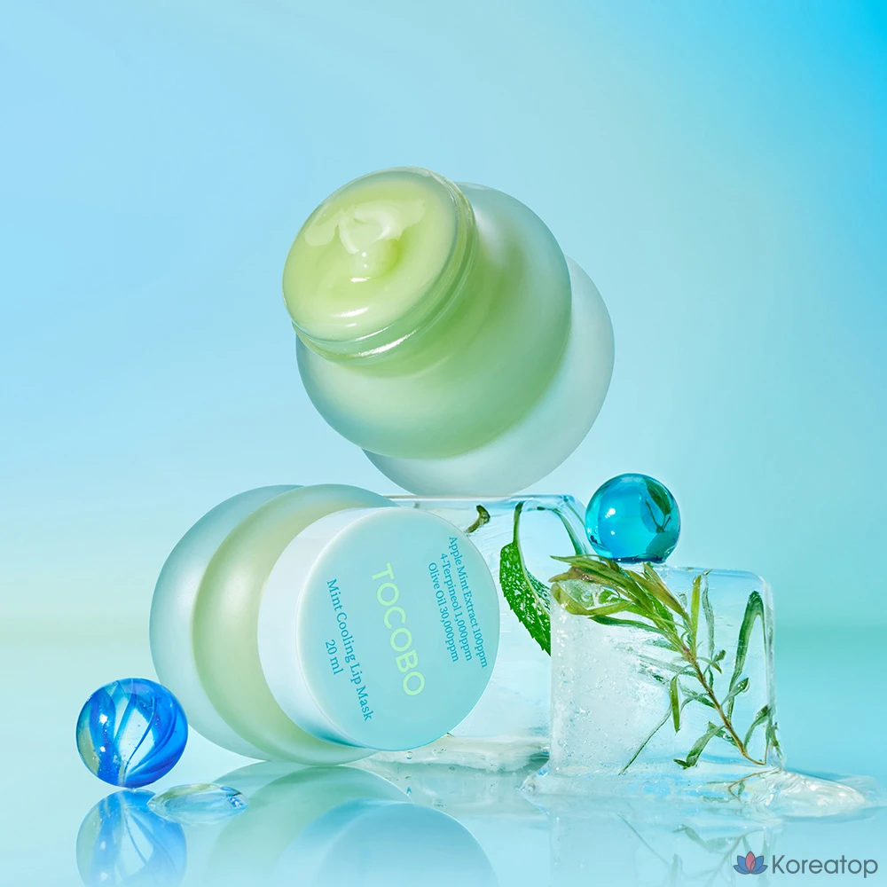 Бальзам для губ Tocobo Mint Cooling Lip Mask, 20 мл, 4 шт., фото 2