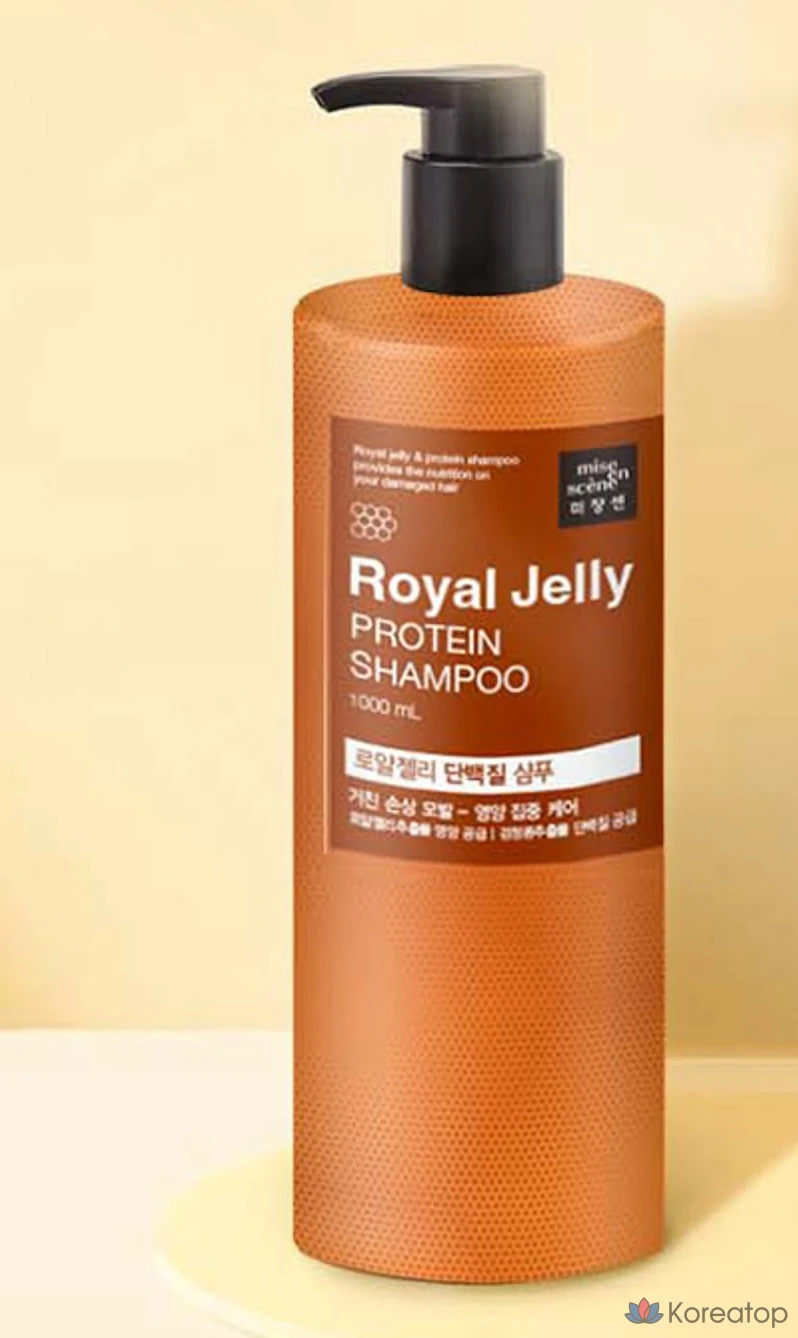 Шампунь Mise en Scene Royal Jelly Protein Shampoo, 1 л, 1 шт.