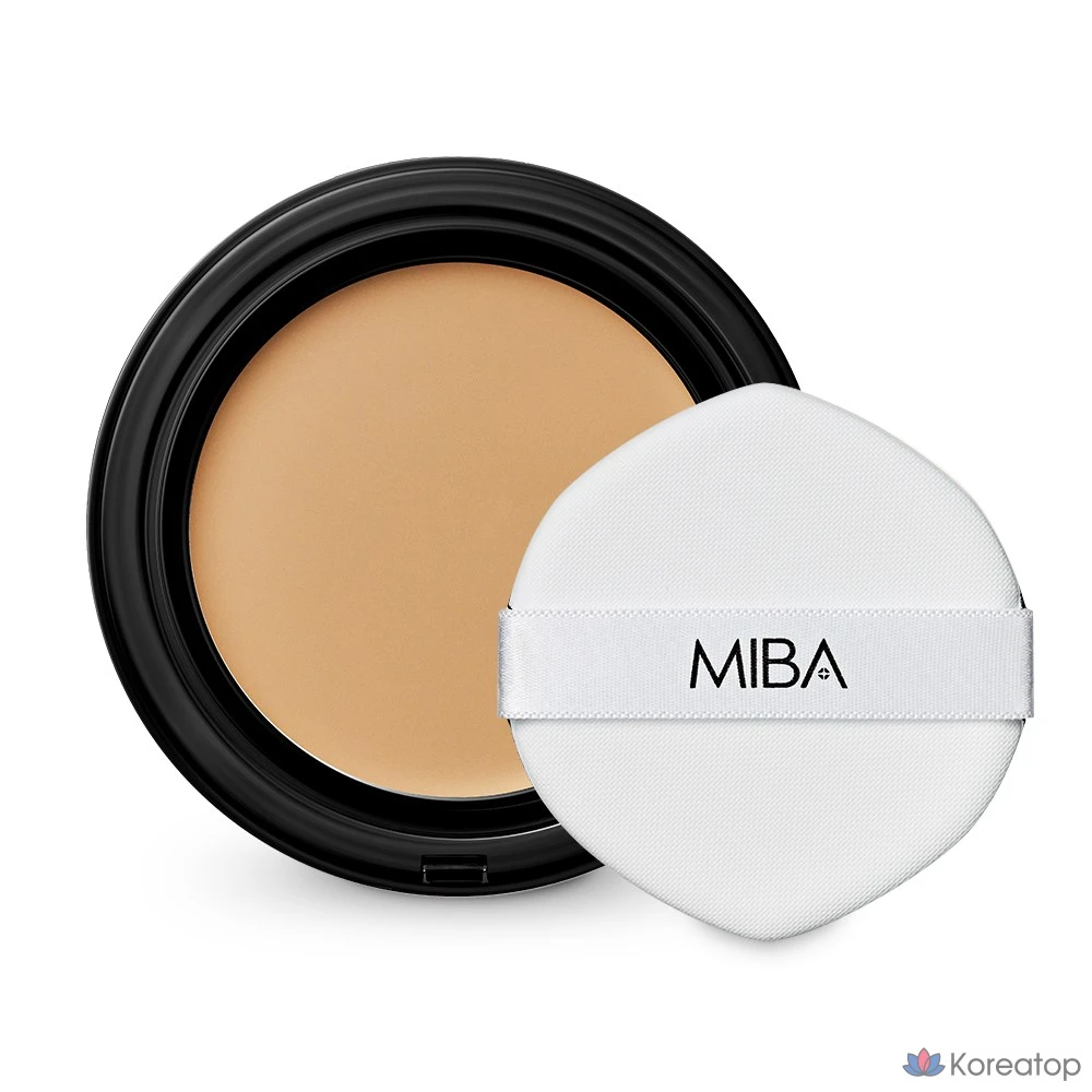 Пудра-компакт MIBA Melatachion Kemi Cover Pact Refill, оттенок 21, 25 г, 1 шт.