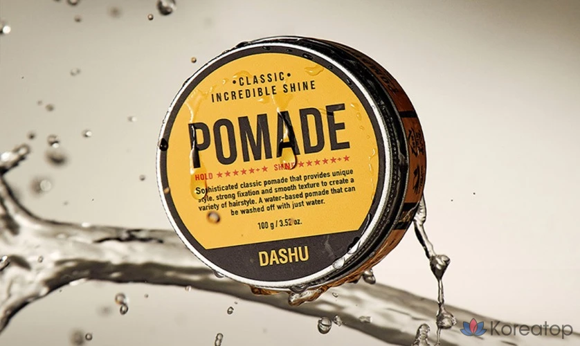 Помада для волос DASHU Classic Incredible Shine Pomade Hair Wax, 100 г, 1 шт.