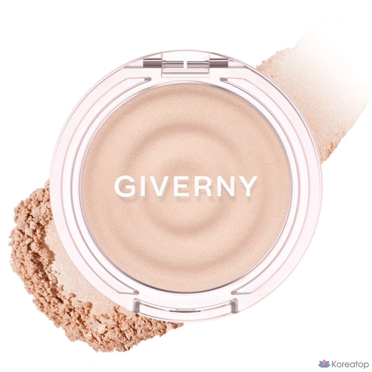Хайлайтер Giverny Dewy Voluming Highlighter, оттенок 01 Ceramic Champagne, 3 г, 1 шт.