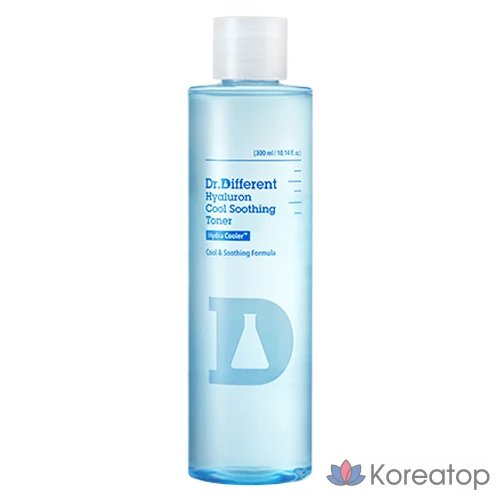 Тонер Dr. Different Hyaluron Cool Soothing Toner, 300 мл, 1 шт.