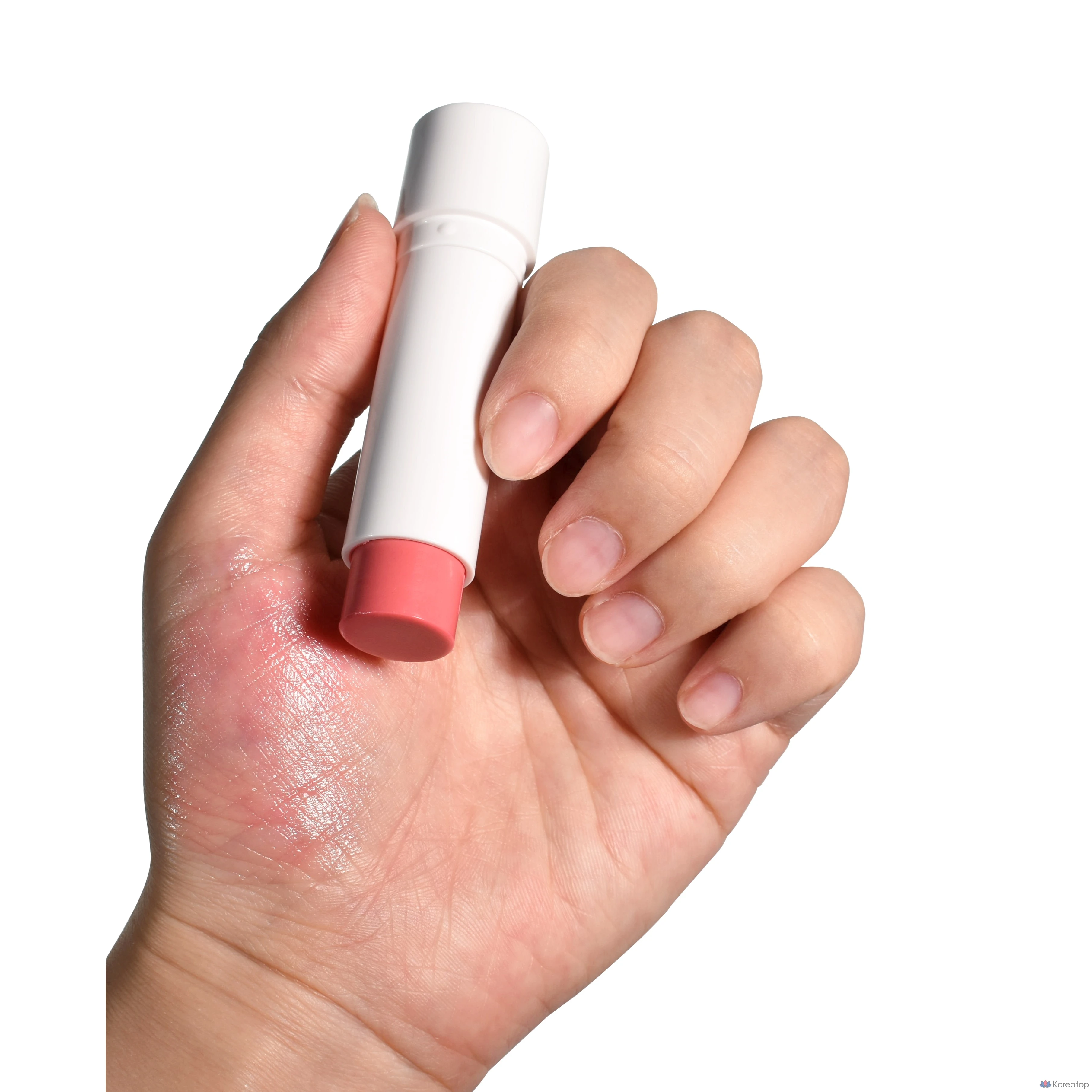 Бальзам для губ Lamelin Glow Fit Moisture Lip Balm, оттенок Peach Pink, 4.3 г, 1 шт.