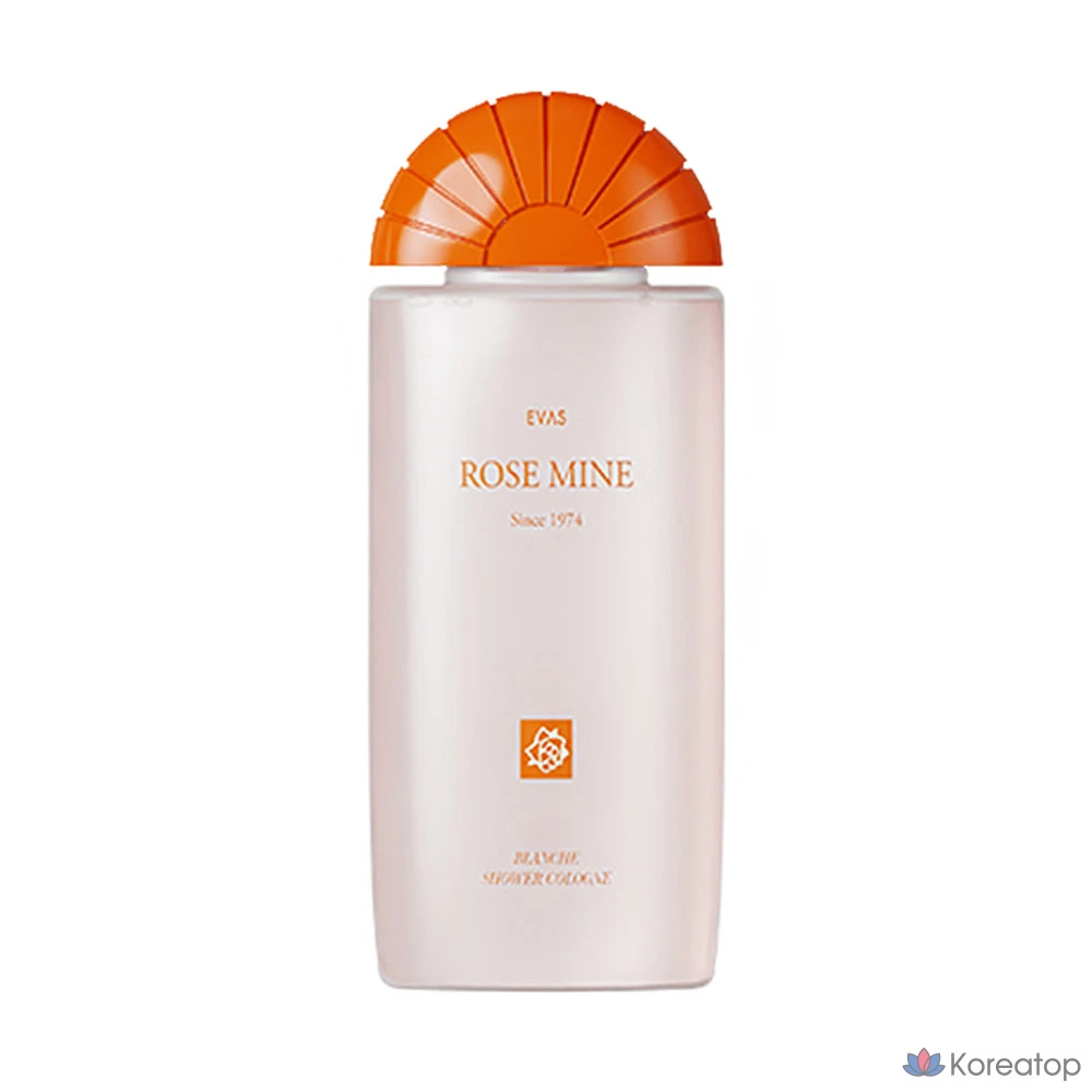 Парфюмированный спрей для тела EVAS Rosemine Shower Cologne Blanche, 185 мл, 1 шт.