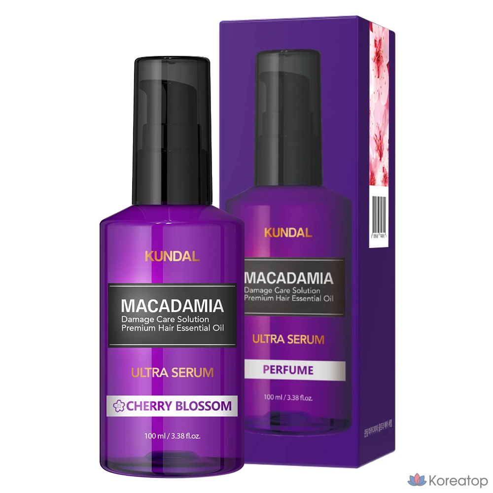 Сыворотка для волос Kundal Ultra Serum Hair Essence Cherry Blossom, 100 мл, 1 шт.