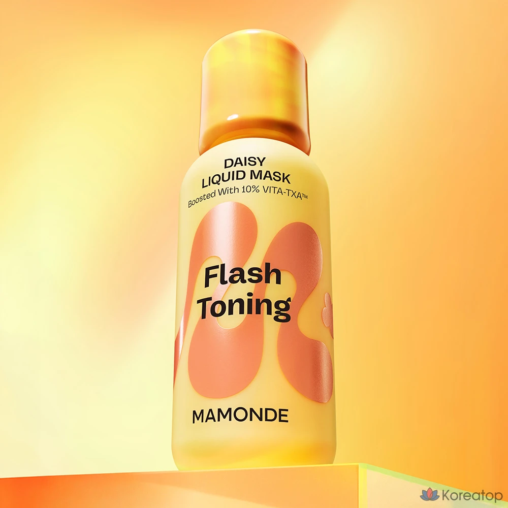Жидкая маска для лица Mamonde Flash Toning Daisy Liquid Mask, 80 мл, 1 шт.