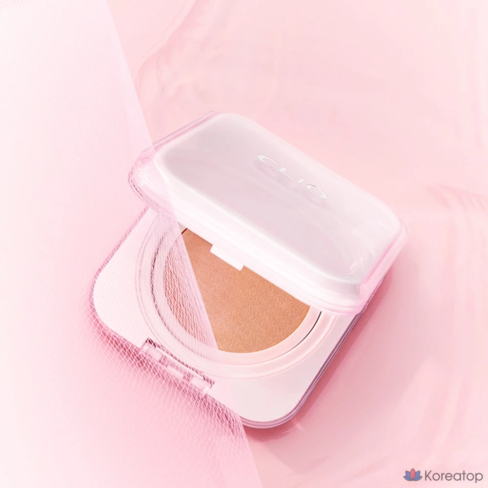 Кушон Clio Kill Cover Mesh Glow Essential Cushion Refill, оттенок 21C Lingerie, 1 шт., фото 2