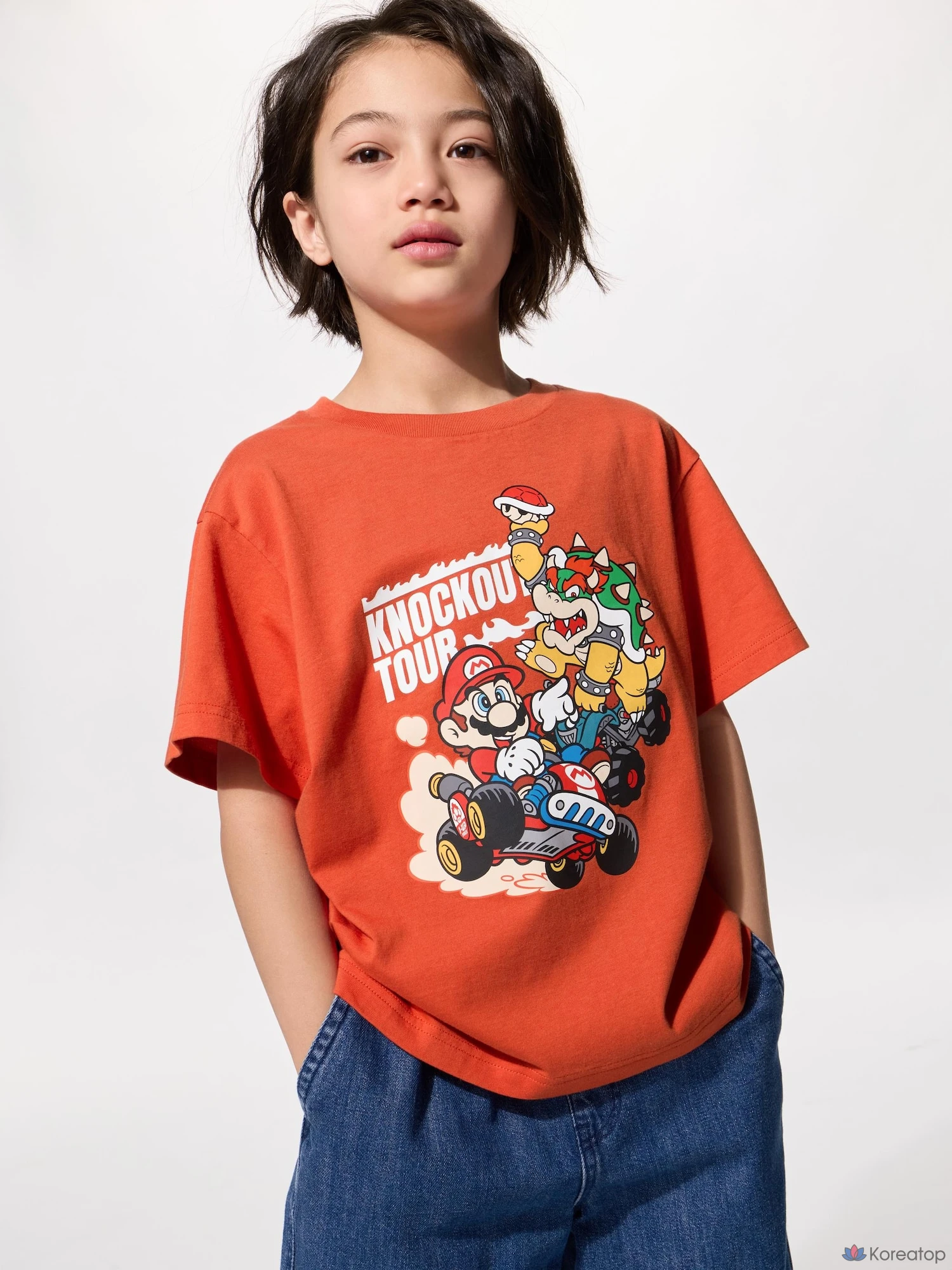 Футболка детская Uniqlo Mario Kart World UT Graphic T B