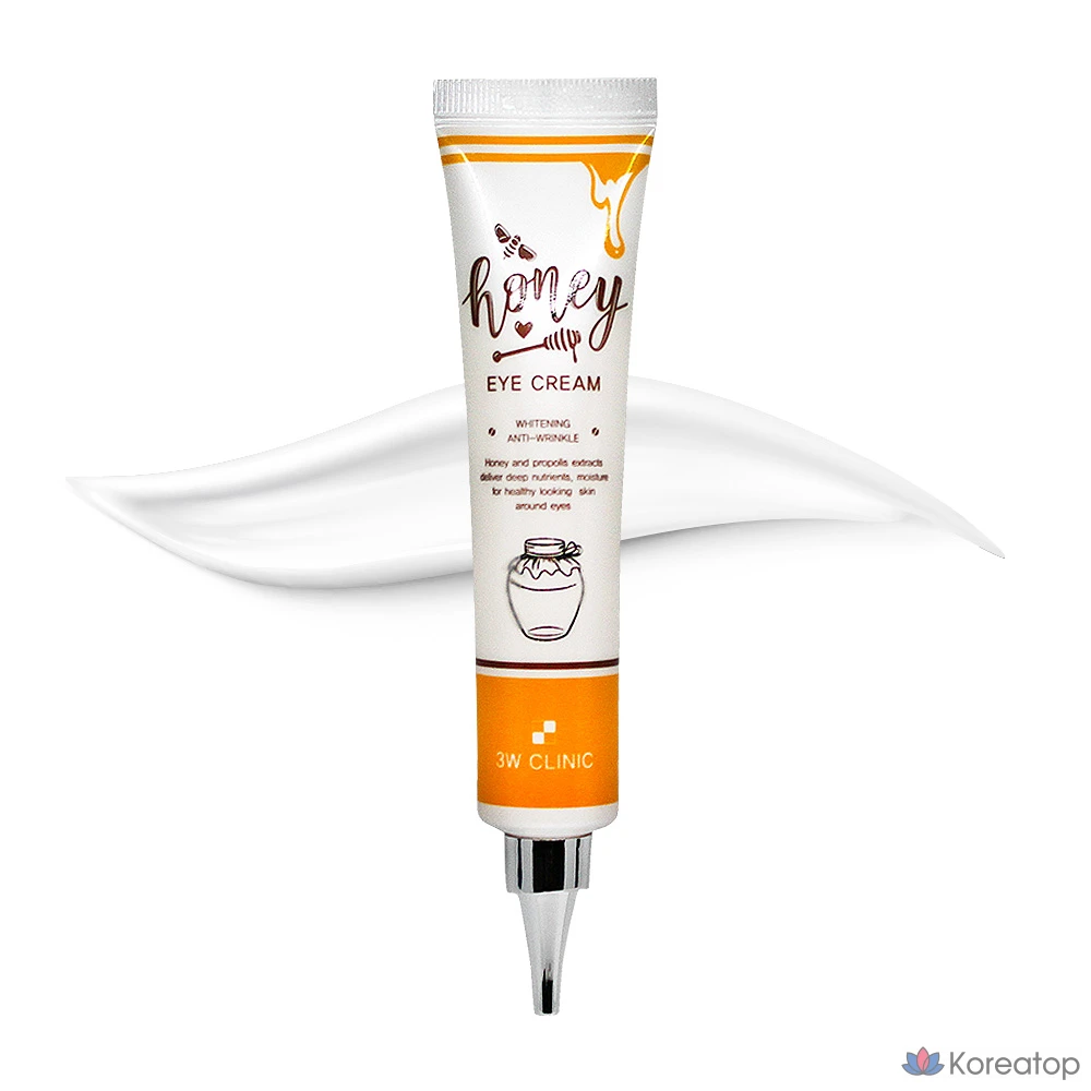 Крем для век 3W Clinic Honey Eye Cream, 40 мл, 1 шт.