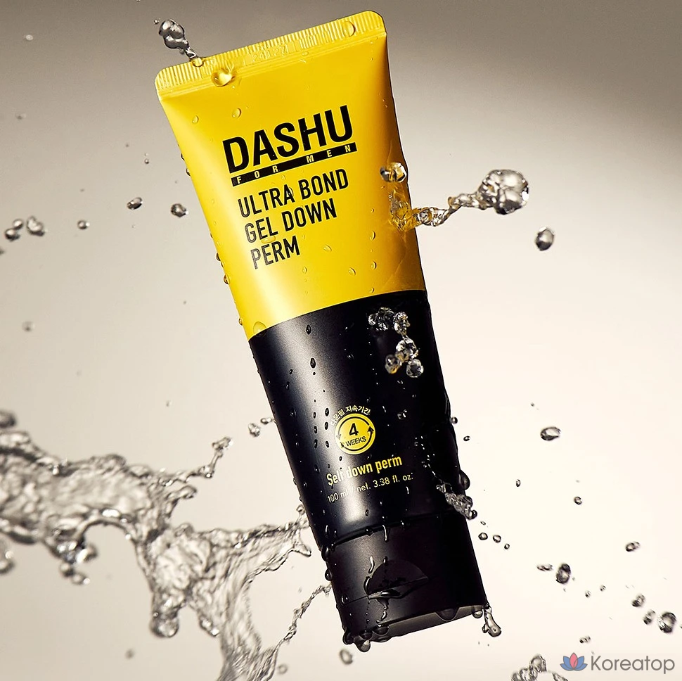 Набор для ухода DASHU For Men Ultra Bond Gel Down Perm Set, 100 мл, 1 шт.