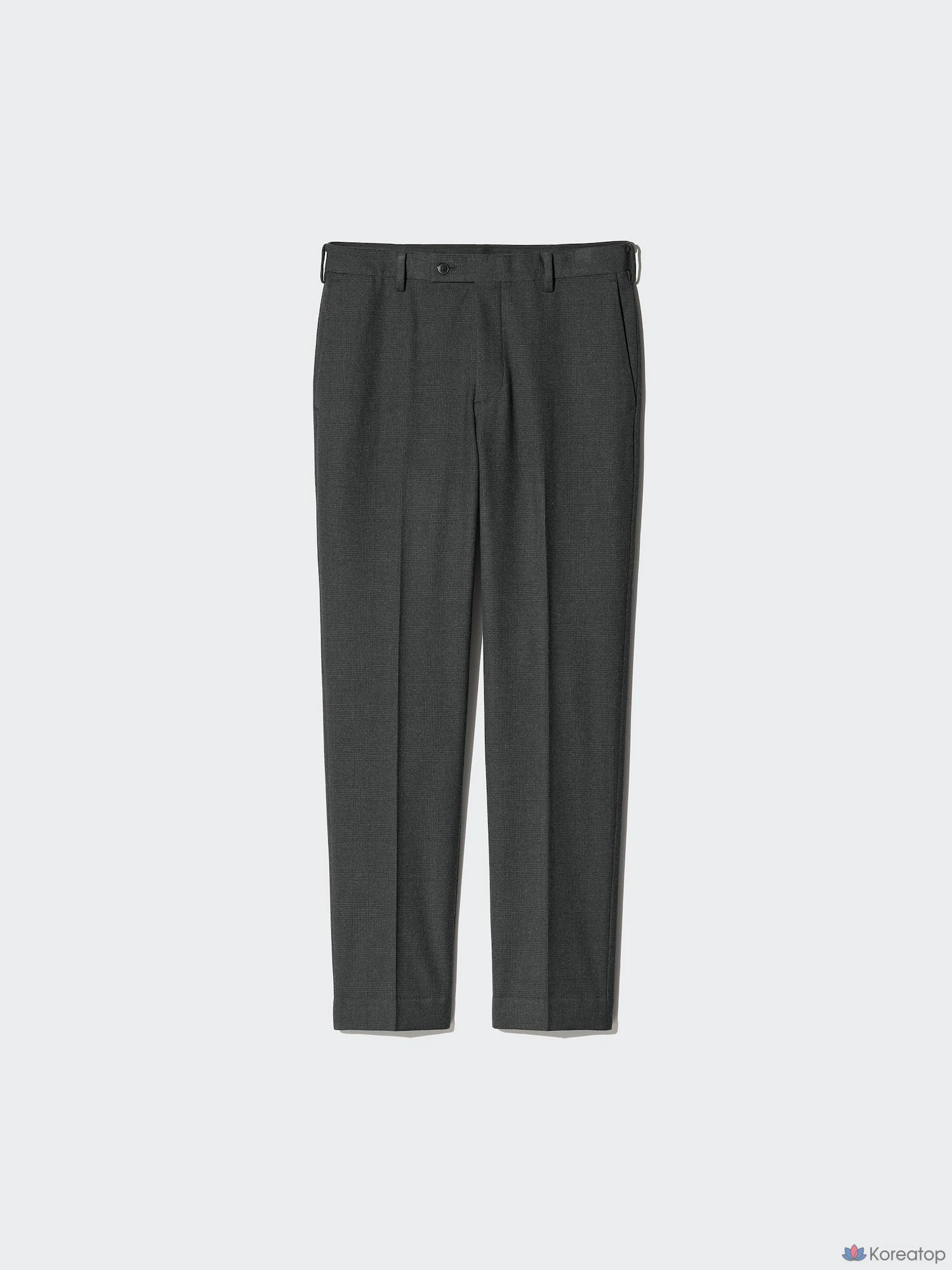 Брюки Uniqlo Warm Smart Pants, гленчек, длина 76 см
