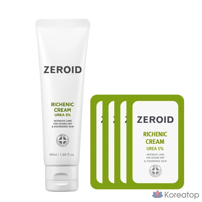 Крем ZEROID Intensive Richenic Cream Urea 10%, 60 мл, 1 шт.