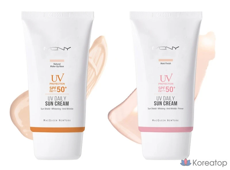 Солнцезащитный крем Mqny UV Daily Sun Cream SPF50+ PA+++, 50 г, 1 шт.