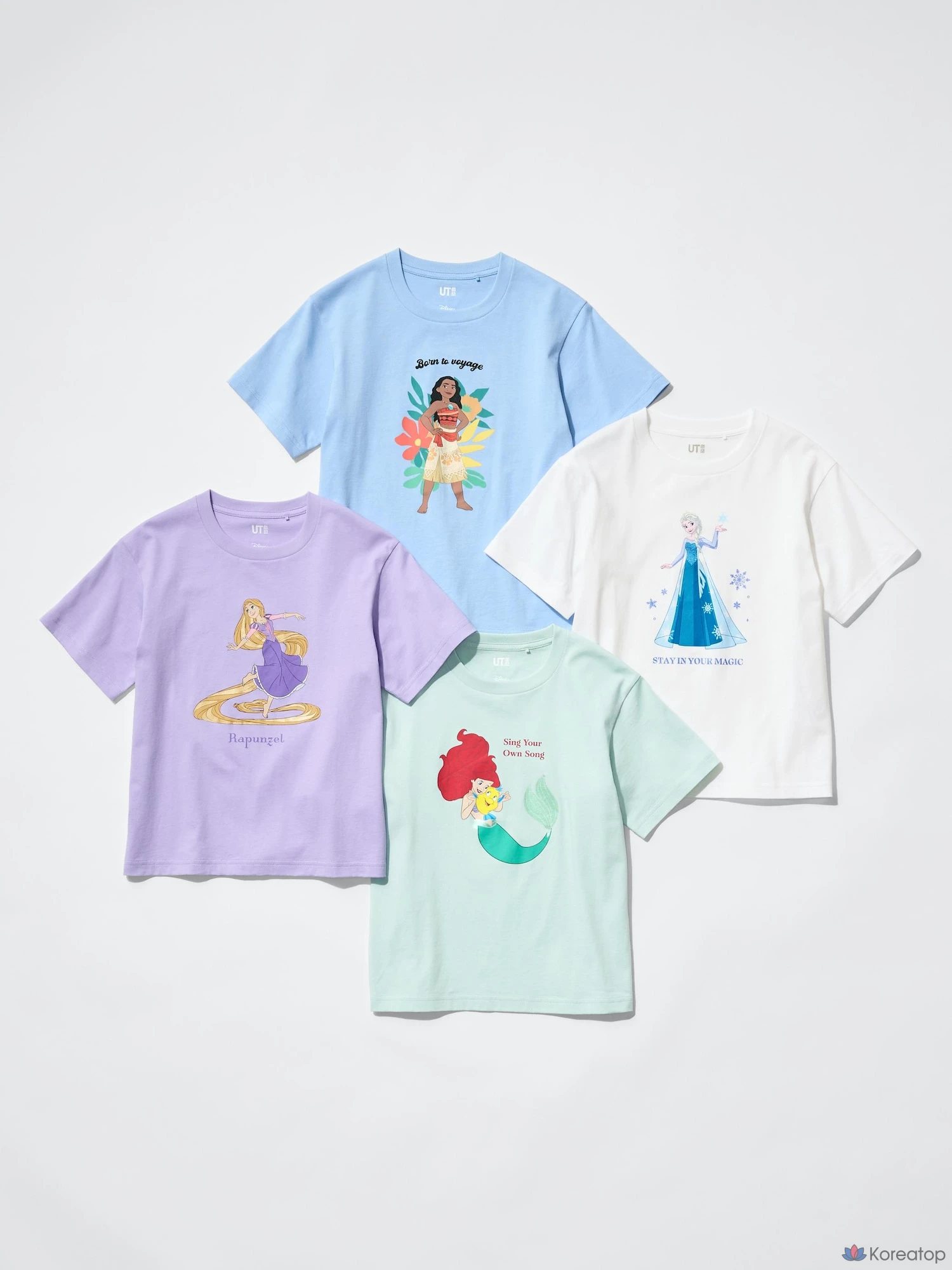 Футболка детская Uniqlo Magic For All Icons UT Graphic T Elsa