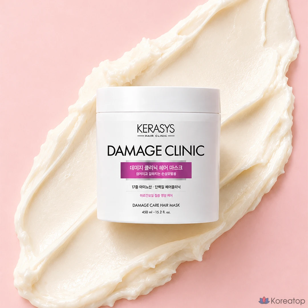 Маска для волос KeraSys Damage Clinic Protein Hair Pack, 450 мл, 1 шт.