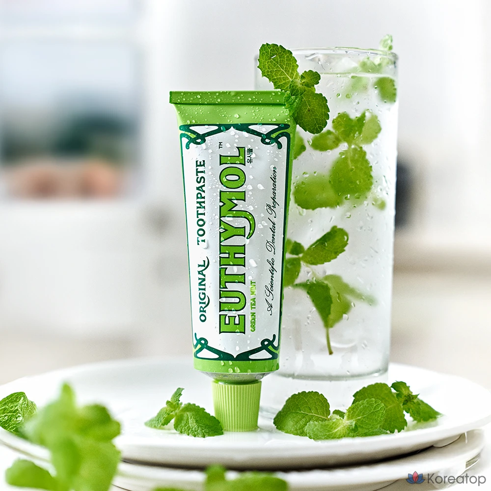 Зубная паста Euthymol Green Tea Mint, 106 г, 1 шт.
