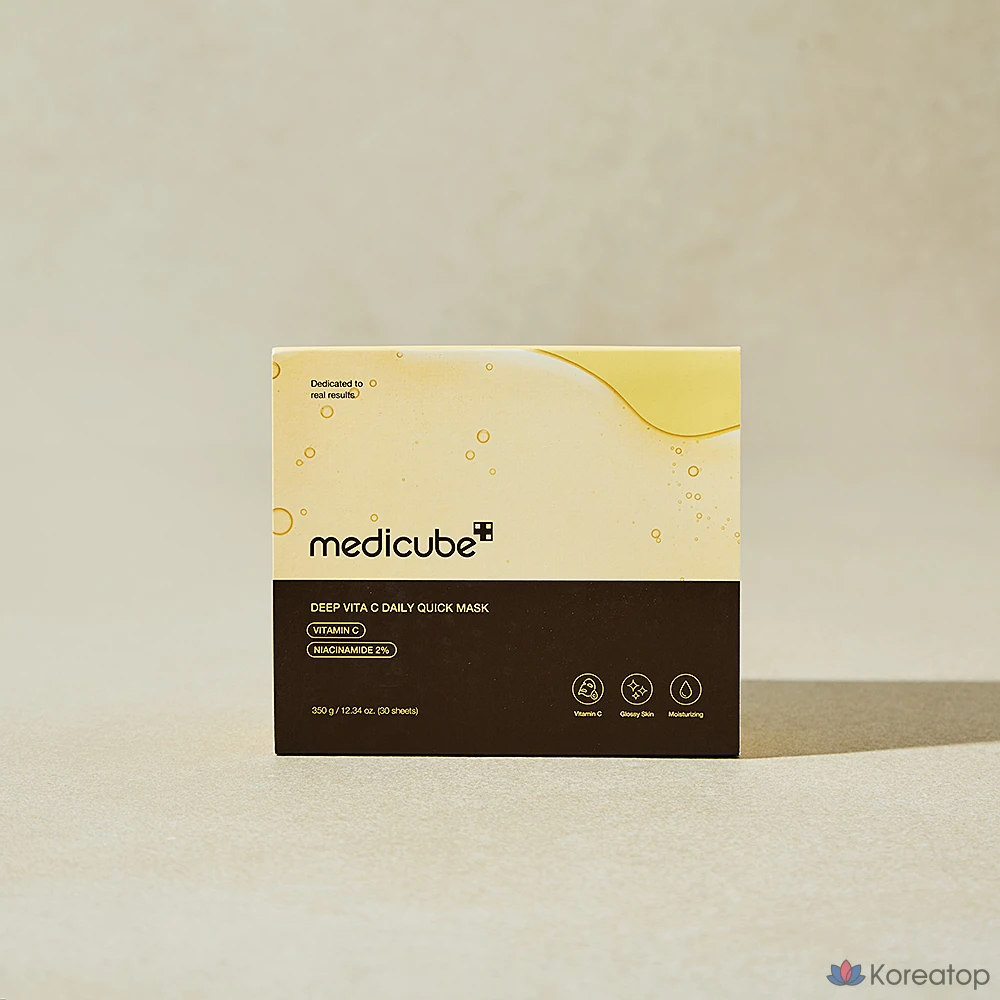 Тканевая маска для лица Medicube Deep Vita C Daily Quick Mask, 60 шт., фото 2