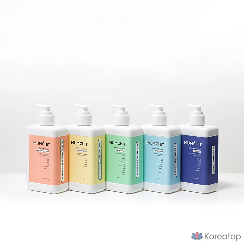 Очищающий гель для душа MUMCHIT Low pH Body Wash Purple Musk, 400 мл, 1 шт.