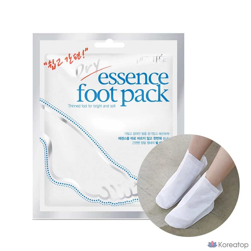 Патчи для ног Petitfee Dry Essence Foot Pack, 2 шт.