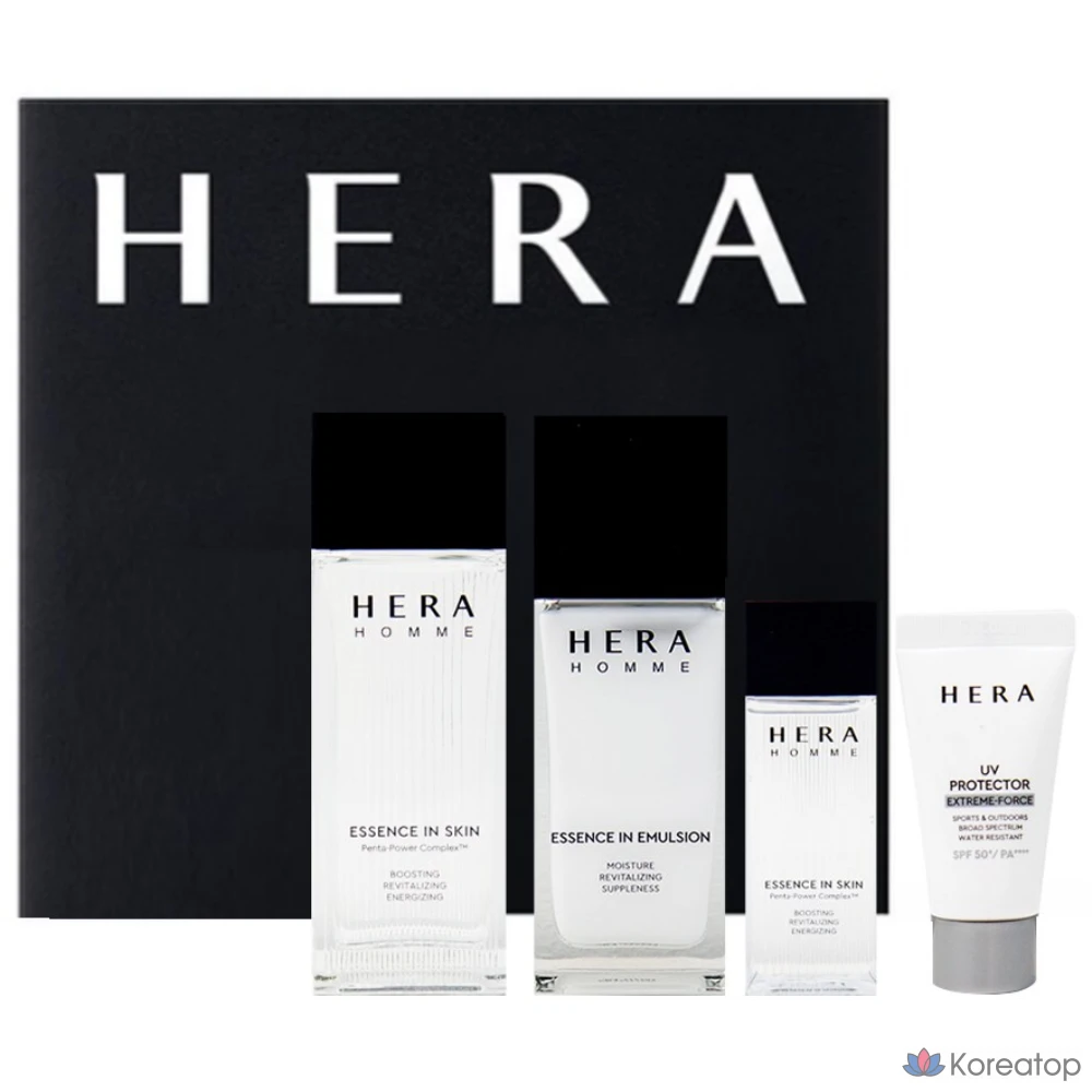Набор для ухода Hera Homme Essence in Skin 2-piece Set (Toner 125 мл + Emulsion 110 мл), 1 шт.