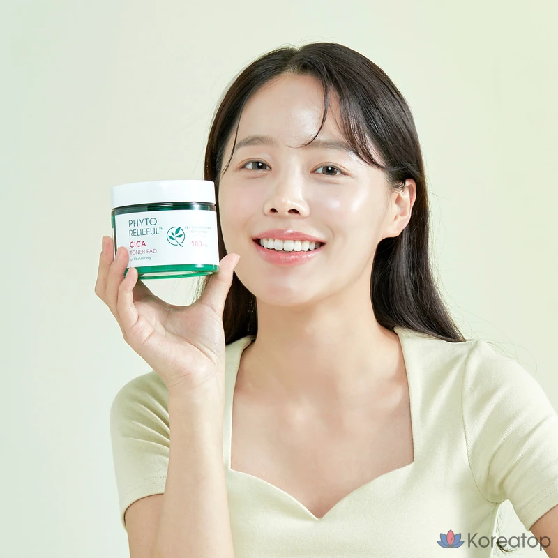 Тонер-пэды Thank You Farmer Phyto Lilyful Cica Toner Pad, 210 мл, 100 шт.