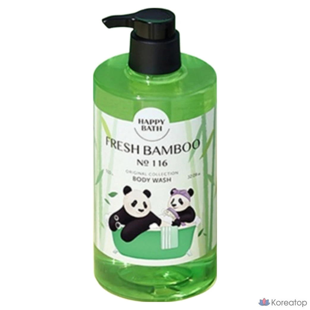 Гель для душа Happy Bath Bao Family Original Collection Fresh Bamboo, 910 мл, 1 шт.