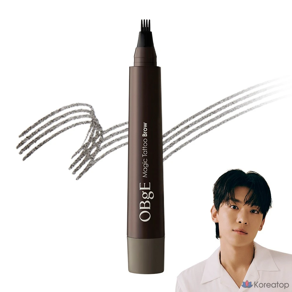Тинт для бровей OBge Magic Tattoo Eyebrow, оттенок Natural Gray, 2 мл, 1 шт.