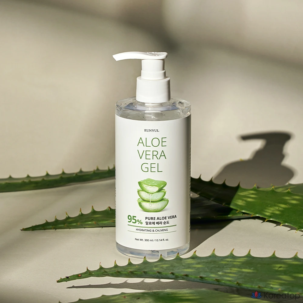 Успокаивающий гель Eunyul Aloe Vera Soothing Gel 95%, 300 мл, 1 шт.