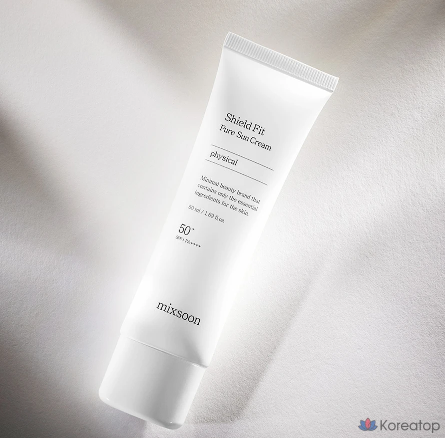 Солнцезащитный крем MIXSOON Shield Fit Pure Sun Cream SPF50+ PA++++, 50 мл, 1 шт.