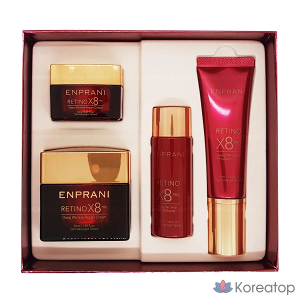 Крем для лица Enprani Retinoate X8 Pro Deep Wrinkle Repair Cream, 50 мл, 1 шт.