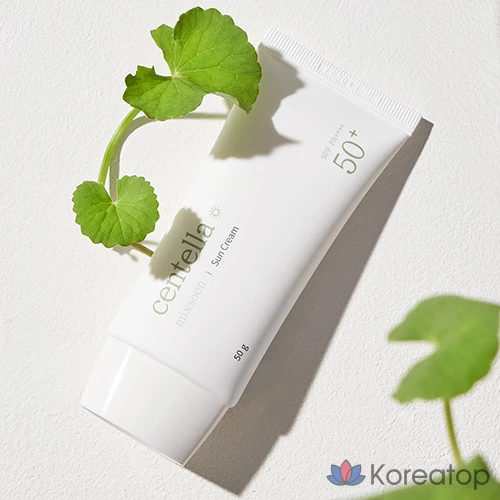 Солнцезащитный крем MIXSOON Centella Sunscreen SPF50+ PA++++, 50 г, 1 шт.