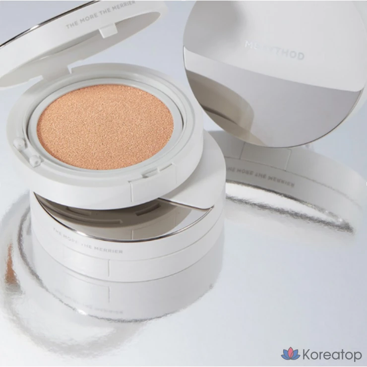 Кушон Merythod Skin Fit Cover Spatula Cushion Refill, оттенок 01 Ivory, 13 г, 1 шт.