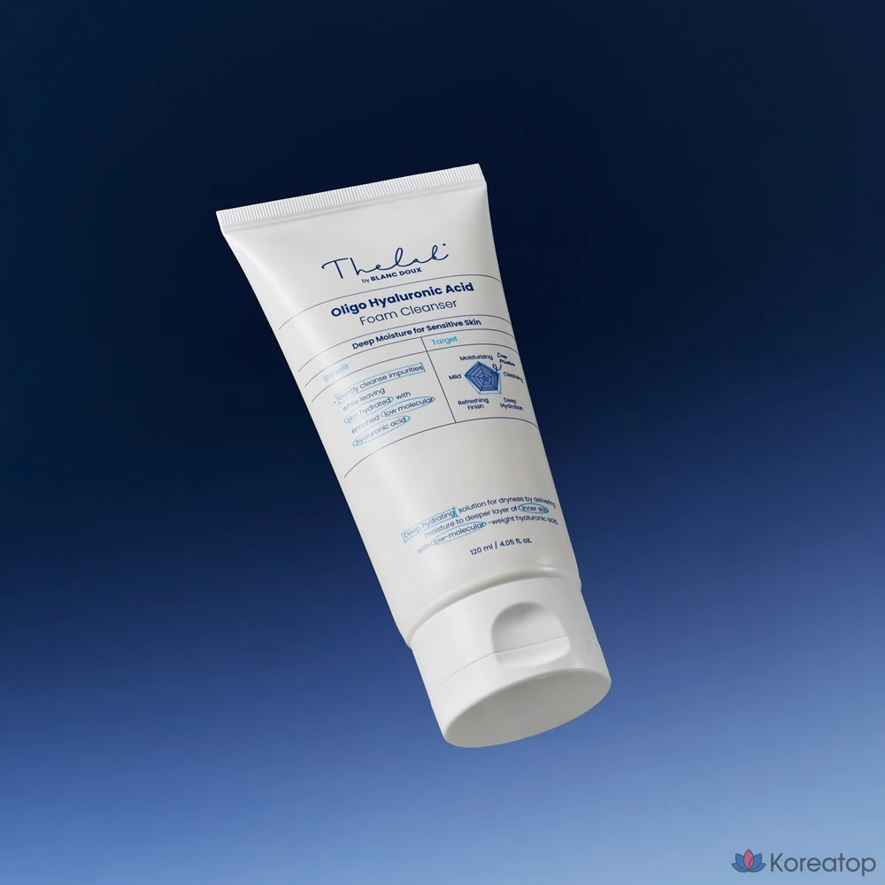 Пенка для умывания THE LAB by blanc doux Oligo Hyaluronic Acid Foam Cleanser, 120 мл, 1 шт.