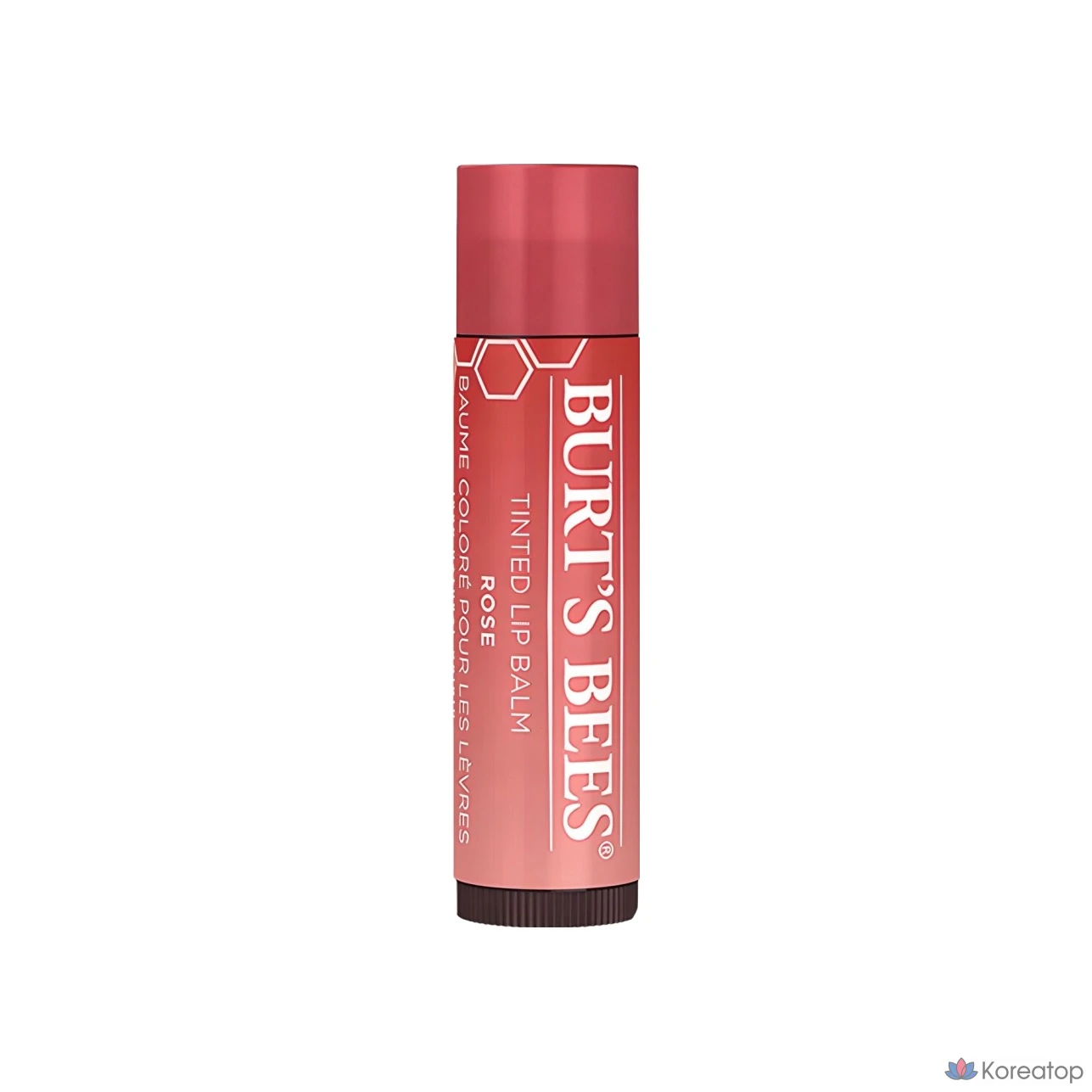 Тинтовый бальзам для губ Burt's Bees Tinted Lip Balm, оттенок Rose, 4.25 г, 1 шт., фото 2