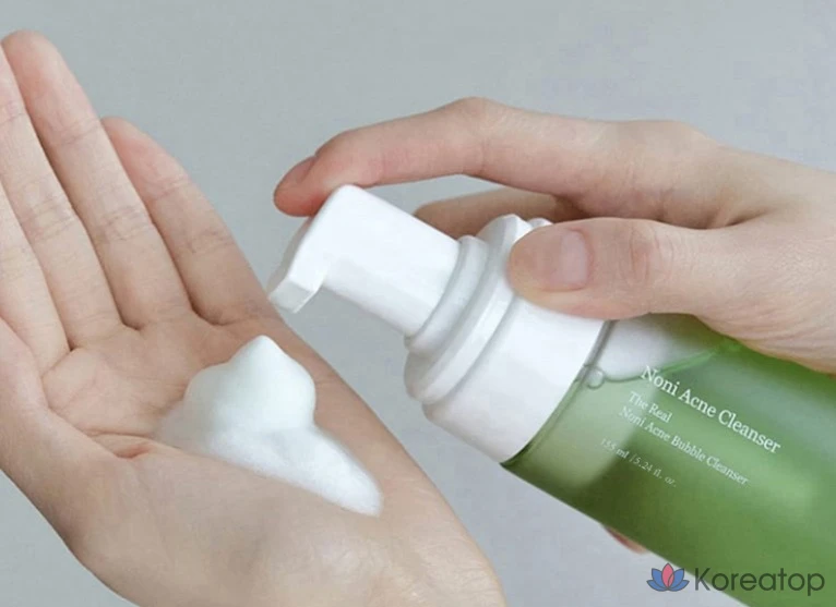 Очищающая пенка Celimax The Real Noni Acne Bubble Foam Cleanser, 155 мл, 1 шт.