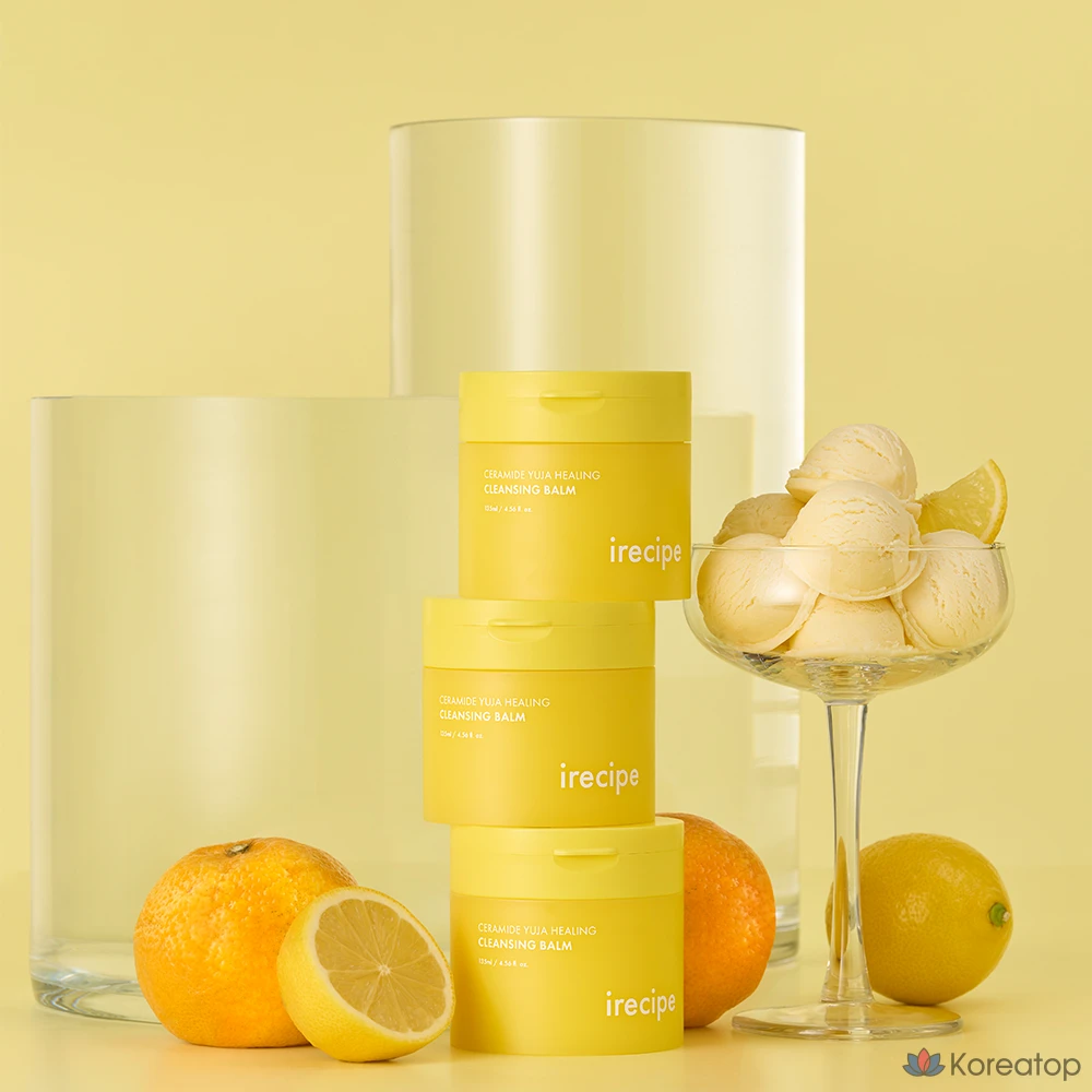 Бальзам для умывания iRecipe Blackhead Ceramide Yuja Healing Cleansing Balm, 135 г, 1 шт.