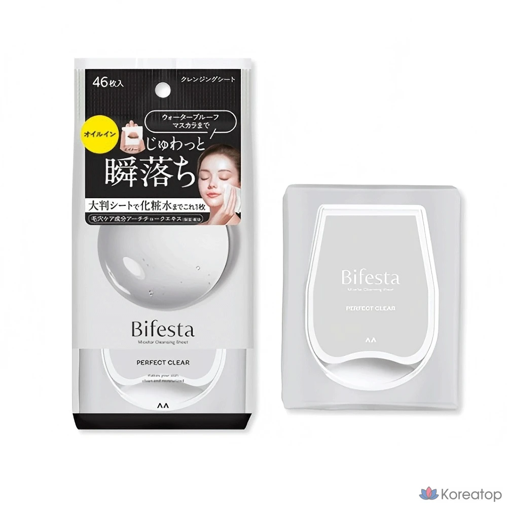 Очищающие пэды Bifesta Micellar Cleansing Sheet Perfect Clear, 46 шт.