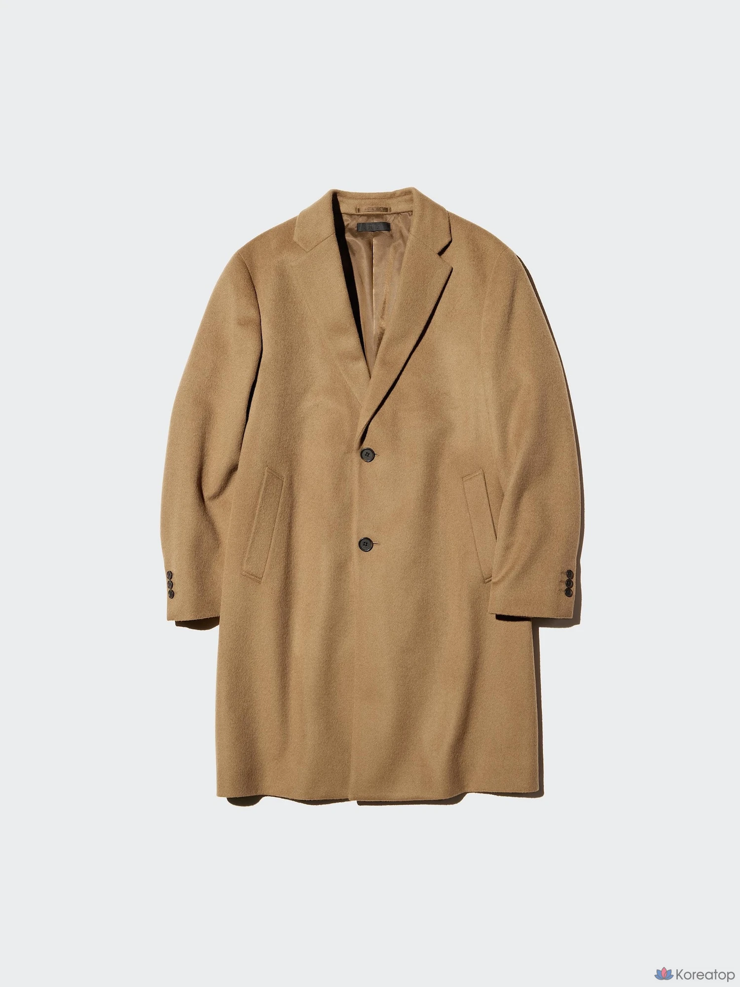 Пальто Uniqlo Wool Cashmere Chesterfield Coat, фото 3