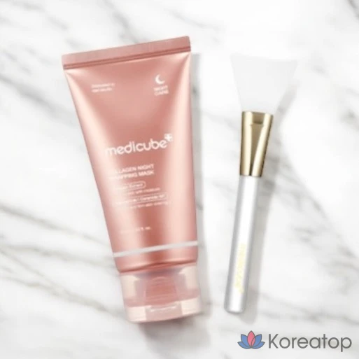 Ночная обертывающая маска Medicube Collagen Night Wrapping Mask, 75 мл, 1 шт.